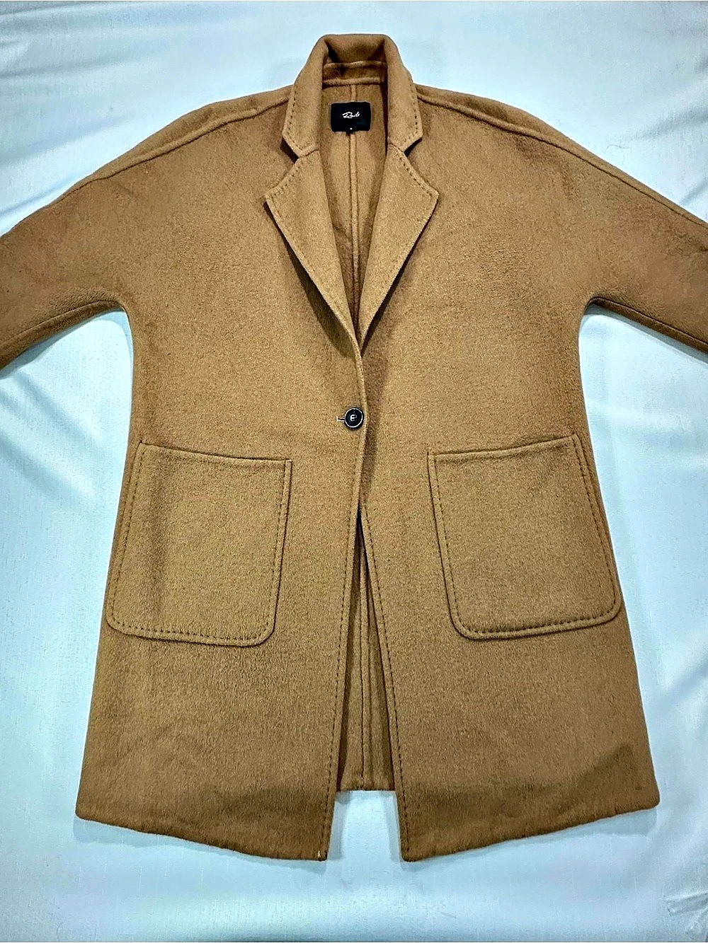 Rails Everest Camel Wool Blend Oversized Coat Women’s S